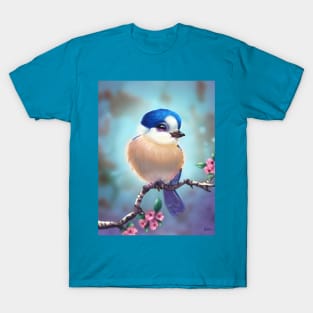 Blue headed bird T-Shirt